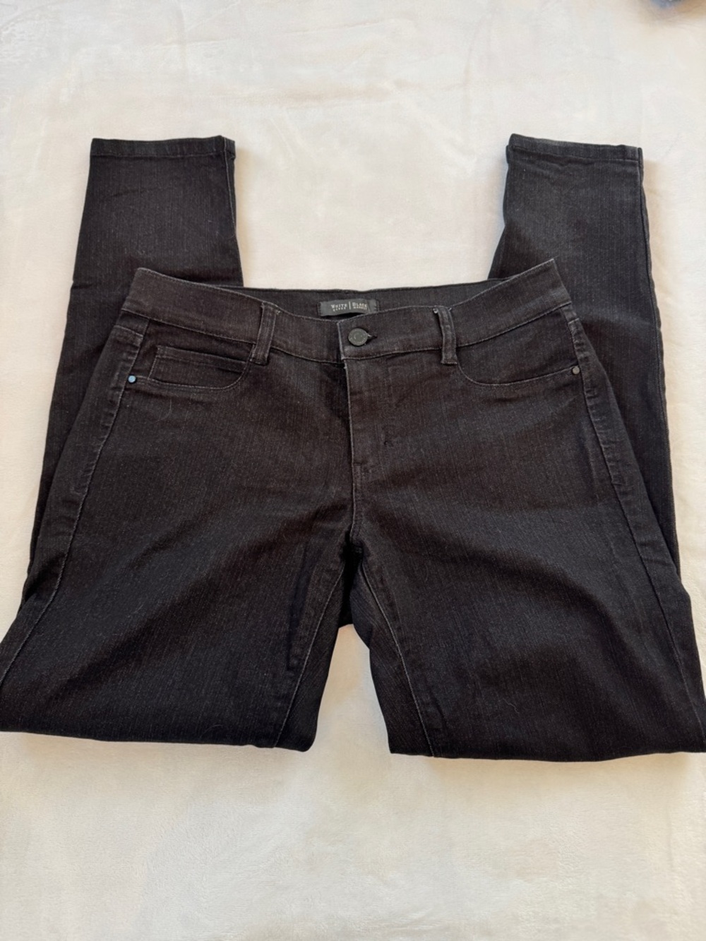 White House Black Market Black Skinny Jeans - Sleek Women’s Fit Size M